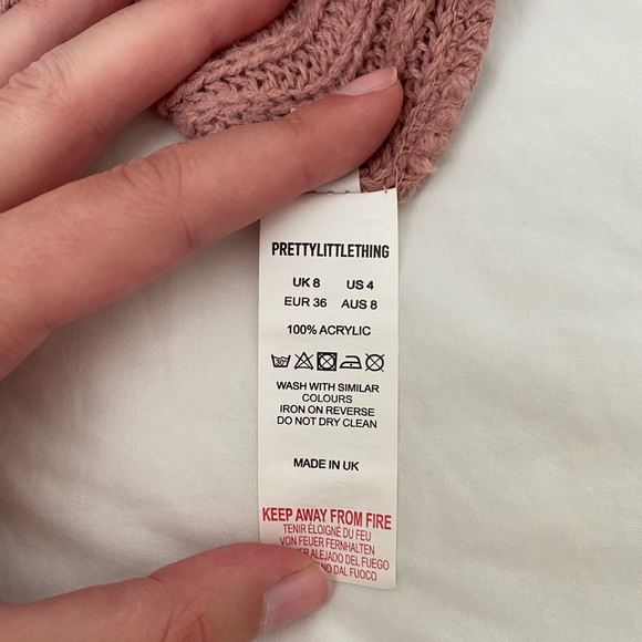 Pretty Little Thing Color Block Sweater - Picture 12 of 14